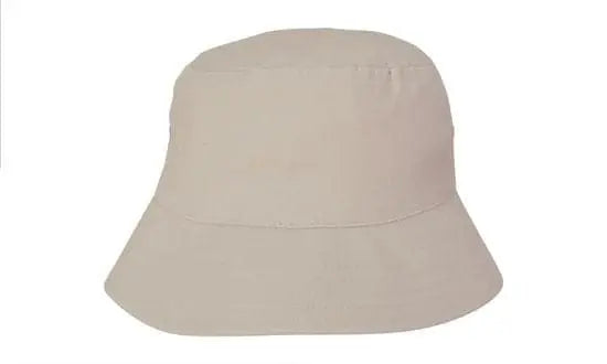 Headwear Bucket Hat With Sandwich Trim Brushed Heavy Sports Twill *no Sandwich* X12 - Metro Workwear